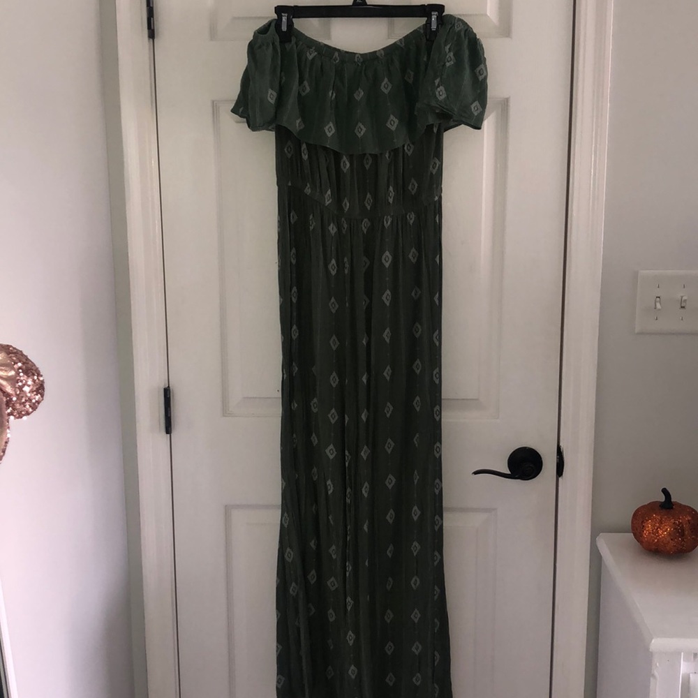 Off the shoulder jumpsuit